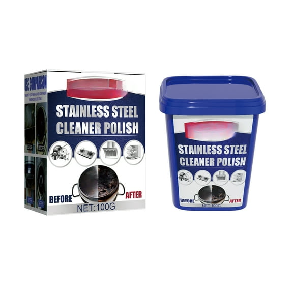 304 stainless steel cleaning paste for kitchen dirt removal, rust stains on cookware, black dirt on pot bottoms and stove tops, cleaning paste cleaner