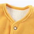 thumbnail image 4 of Mercatoo Toddler Boys Girls F𝐥eece Padded V Neck Vest Solid Color Soft Warm Sleeveless Outerwear Baby Cute Sweatshirt, 4 of 9