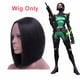 thumbnail image 3 of Juego VALORANT Cosplay Viper Body Mujeres Niñas Serpiente Sabine Assasin Viper Cosplay Disfraz de Halloween Peluca Mono Máscara Traje, 3 of 5