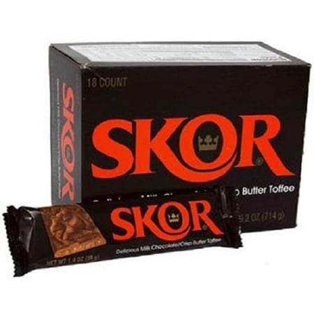 Milk Chocolate With Butter Toffee, Count 18 (1.4 oz) - Chocolate Candy / Grab Varieties & Flavors