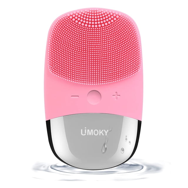 Cepillo de limpieza facial 3 en 1 Depurador facial eléctrico de silicona Masajeador vibratorio IPX7 Cepillo de poros recargable por USB impermeable para limpieza profunda Removedor de puntos negros Ex