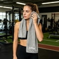 thumbnail image 5 of Microfiber Gym Sweat Towel - Absorbent, Quick-Drying Sports Towel for Fitness, Yoga, Running, and Cycling, 5 of 5