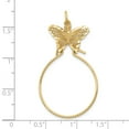 thumbnail image 3 of 14K Gold Butterfly Holder Charm Jewelry FindingKing, 3 of 3