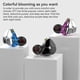 thumbnail image 2 of Bearachild Auriculares Auriculares Bluetooth compatibles Desmontables Con cable Intercambiables Tapones para los oídos Controlador profesional Electrónica Negro, 2 of 6