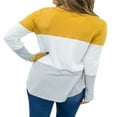 thumbnail image 2 of T-Shirt d'Allaitement à Rayures pour Femmes Enceintes à Manches Longues, Col Rond, 2 of 6