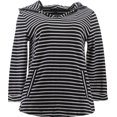 thumbnail image 1 of Lands' End Hoodie True Navy Stripe PS NEW 466805, 1 of 4