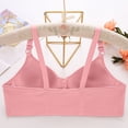 thumbnail image 4 of Front Closure Bras for Womens Bras Front Snaps Seniors Snap Front Bra Older Women Comfort Everyday Bras (Pink), 4 of 7