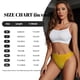 thumbnail image 4 of Fotbe Yellow Lemon Tanga Sin Costuras para Mujer con Estampado – Panties Invisibles, Transpirables y Cómodos para Uso Diario-XX-Large, 4 of 5