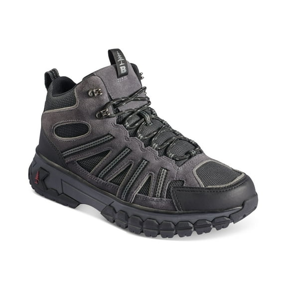 Bass & Co. Outdoor Men’s Peak Hiker 2 Mid-Top Hiking Boot Shoes, Dark Gray, 10.5