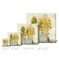 thumbnail image 3 of Sullivans Darren Gygi Birch Tree Canvas, Museum Quality Giclee Print, Gallery Wrapped, Handcrafted in USA 20"W Yellow, 3 of 3