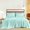 Aqua-blue, variant on 800 Thread Count 4 Piece Quality Sheet Set 18 Inch DeepPocket 100% Egyptian Cotton Color Aqua - blue Stripe Size Twin XL