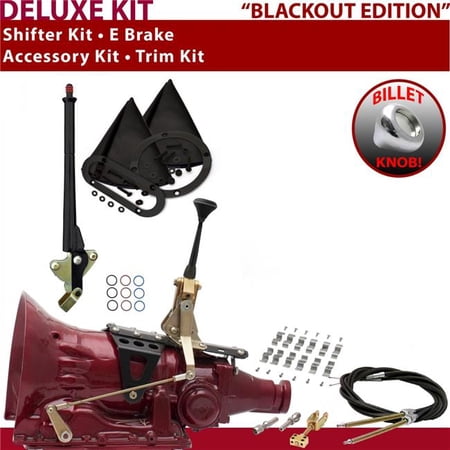 American Shifter PG Shifter Kit Black 6 in. E Brake Cable Clamp Trim Kit for ECA0E