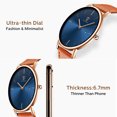 thumbnail image 2 of LAVAREDO Mens Watch Minimalist Waterproof Quartz Watches for Men Business Dress Casual Watch with Stainless Steel Mesh Band Gift for Man, 2 of 8