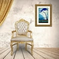 thumbnail image 3 of Rollier, Eugene 13x18 Gold Ornate Wood Framed with Double Matting Museum Art Print Titled - Dinard/Bretagne, 3 of 4