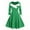 Green, variant on Patlollav Christmas Dresses Womens Solid Long Sleeve Off-The-Shoulder Collar Retro Dress
