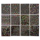 thumbnail image 1 of Calcomanías de uñas de Halloween, 12 hojas de pegatinas de uñas para decoración de uñas, pegatinas de uñas de Halloween, eficiencia maximizada, 1 of 8
