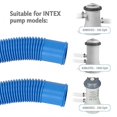 thumbnail image 3 of Pisexur Swimming Pool Replacement Hose 1.25” x 39.3” Pool Pump Connection Hose, 3 of 5