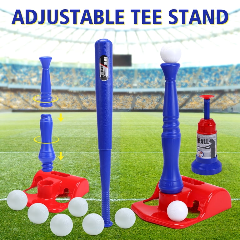 Milaget Jouet de Baseball en Mousse Douce pour Enfants Ensemble de Jeu d' Entraînement de Baseball pour Garçons Filles