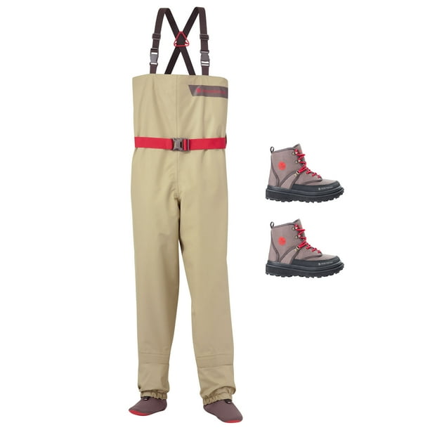 Redington Crosswater Youth Fly Fishing Waders & Wading Boots Kid's