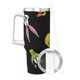 thumbnail image 2 of Vaso de acero inoxidable Bugs Bunny Ice King de 40 oz (con asa y pajita), para viaje en automóvil, 2 en 1, con tapa, 2 of 8