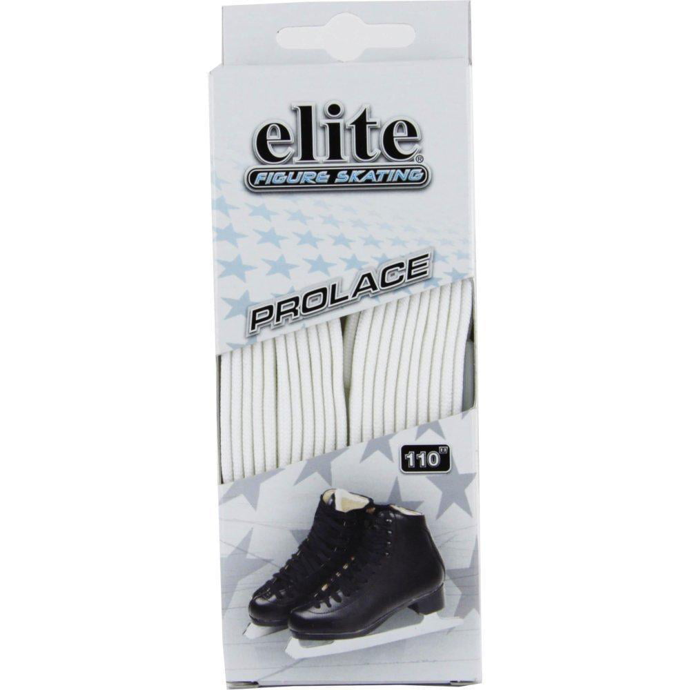 Elite Hockey Color Choice Non-Waxed Molded Tip Ice Hockey Skate Laces Prolace One Pair