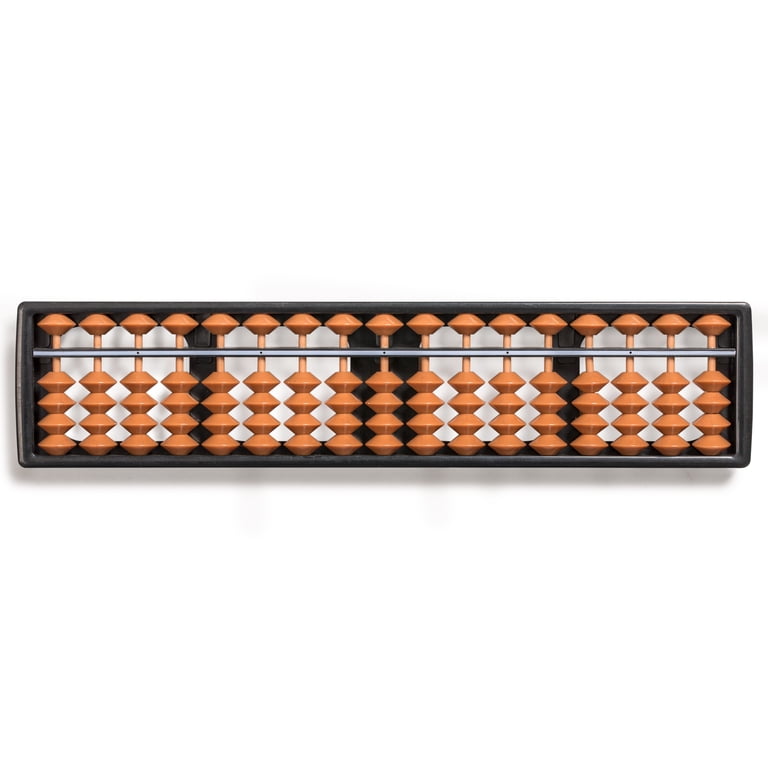 Professional 17 Column Soroban Abacus - 10.5 Inches - Math