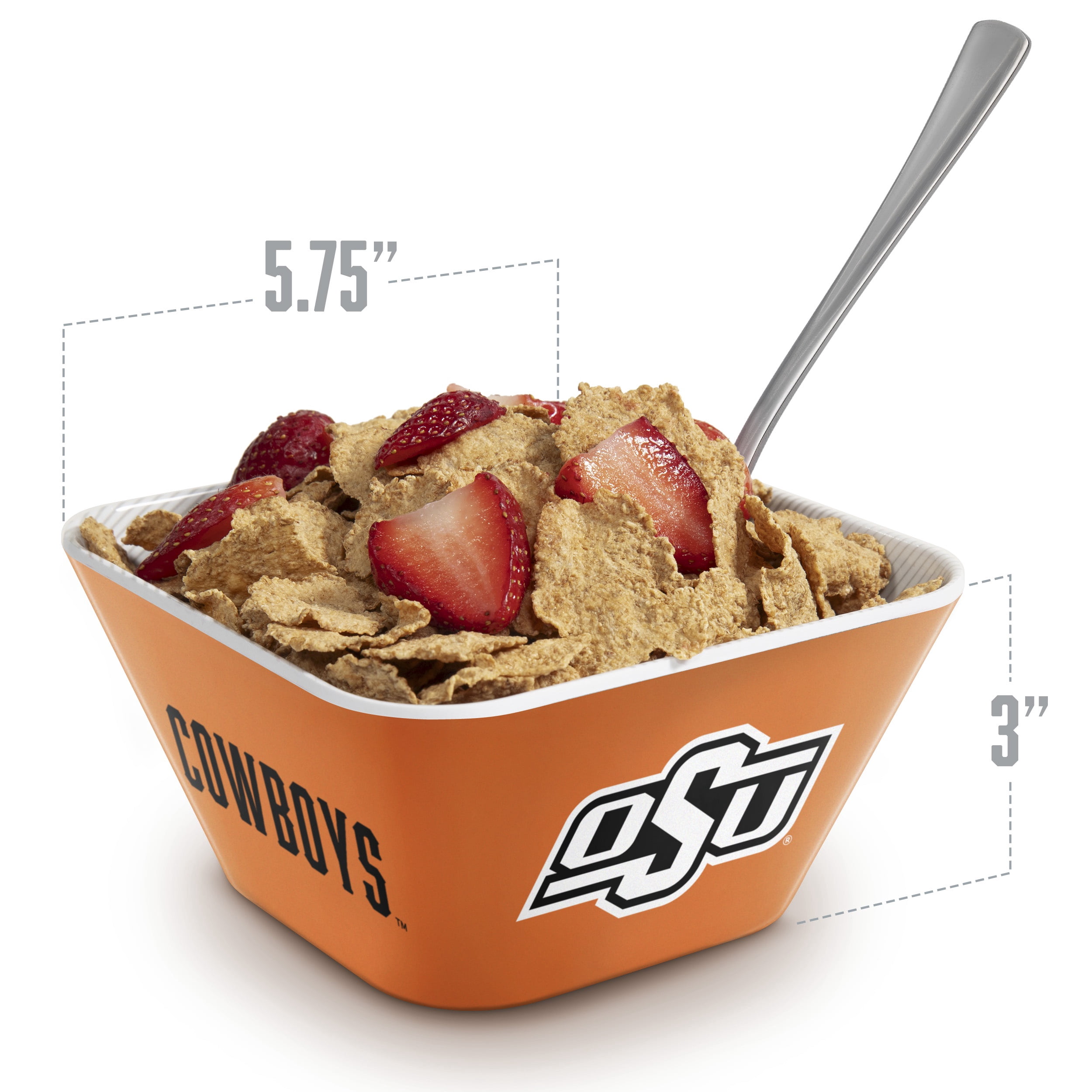 YouTheFan NCAA Oklahoma State Cowboys Small Snack Bowl