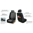 thumbnail image 5 of FH Group Universal Fit PU Leather Car Seat Covers for Sedan SUV Van Truck with Integrated Seatbelt - Gray Black Full Set, 5 of 5