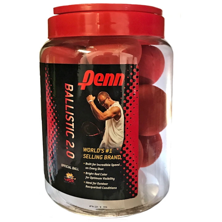 Pro Penn Head High Definition Racquet Balls Pack Of 3 IRT Official Ball Purple 
