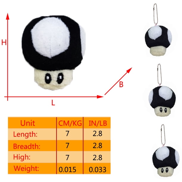 Pequeño colgante de peluche de hongo supermarino, muñeco Yoshi verde, mochila con cabeza de hongo colorida, accesorios, llavero de pareja kawaii