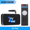 thumbnail image 1 of Ugoos X4Q Pro TV BOX Android 11 Smart TV Box S905X4 DDR4 4GB 32GB Wifi 1000M X4 Cube X4 Pro S905X3 Android 9.0 TVBOX Set top box Tan Jianjun unisex, 1 of 2