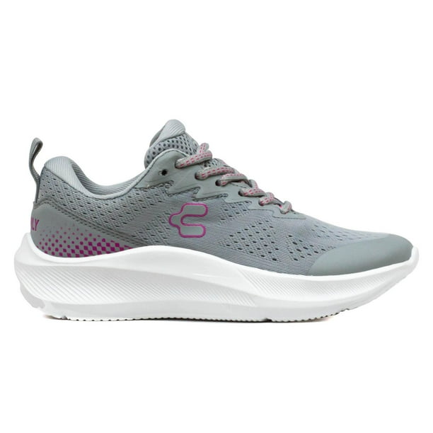 Tenis para Mujer Charly 1043170004 gris 25.5