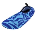thumbnail image 3 of Botas de Neopreno Antideslizantes Calcetines de Natación con Aletas para Hombres, Mujeres, ejercicio Acuáticos, , Tamaños Azul 2XL 42-43 shamjiam Zapatos de buceo para deportes acuáticos, 3 of 8