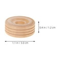 thumbnail image 5 of WEUVEB Model Car Wheels Wooden Wheel Beech Wood 10Pcs DIY Educational Play, 5 of 8
