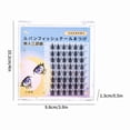 thumbnail image 3 of Ckulufk Faux Cils Naturels Superfins pour Homme Paresseux, Éventail à Plumes, Greffage de Queue de Poisson, Fée pour Débutant, Extension de Cils DIY, Synthétique Réutilisable, 3 of 9