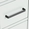 thumbnail image 6 of Ariel Hepburn 37 In. Left Offset Rectangle Sink Vanity With 0.75 In. Carrara White Countertop In Grey, 6 of 9