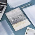 thumbnail image 5 of 16 PCS Clear Book Covers 16.2x10.5inch Plastic Transparent Book Covers Plastic Sleeve Covers for Books Rectangle Book Covers with Self-Adhesive Closure Waterproof Dustproof Book Covers, 5 of 9