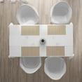 thumbnail image 3 of Ambesonne Watermelon Place Mats Set of 4, Tropic Summer Fruit, Standard Size, Green Coral White, 3 of 4
