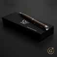 thumbnail image 3 of Garland Metal Twist Pen - Made in USA - Premium Cerakote Coating, Durable & Stylish Finish, Gift for Executive, Graduate, Professional, Classy Gift Box, Refillable - Flat Dark Earth with Chrome, 3 of 10