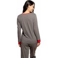 thumbnail image 3 of Pijama de Mujer Pantalon Y Playera Gris Santa 34 VICKJACK VICKSANT2N1, 3 of 6
