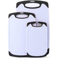 thumbnail image 1 of Kitchen Cutting Board (3-Piece Set) - Plastic Cutting Boards Set, Juice Grooves, BPA-Free and Dishwasher Safe, 1 of 5