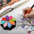 thumbnail image 2 of Stamp Pad Set Of 8 Petals Ink Pad Fingerprints Set For Paper Crafts Fabric Painting Crafts, 2 of 4