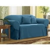 Better Homes and Gardens Cotton Duck Blue Stone Sofa Slipcover