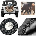 thumbnail image 5 of Rv Spare Tire Covers for Rv Trailers Wheel Protectors Tyre Covers Weatherproof and Dustproof Wheel Covers Universal Fit for Trailer Rv SUV Truck Travel Trailers Camper, 5 of 10