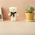 thumbnail image 2 of 10 Mini Ositos de Peluche con Cadenas para Colgar, Llaveros de Ositos de Peluche, Muñecos Pequeños, Cadena Aleatoria, 2 of 8