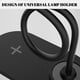 thumbnail image 5 of Lámpara de escritorio LED con control táctil, carga inalámbrica y 3 modos de color, lámpara de oficina que cuida la vista, lámpara de mesa con cuello de cisne, adaptador de corriente., 5 of 9