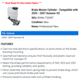 thumbnail image 2 of Brake Master Cylinder - Compatible with 2003 - 2007 Hummer H2 2004 2005 2006, 2 of 2