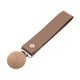 thumbnail image 1 of Clip de manta para cochecito de cuero de PU - Acento de madera, agarre seguro - para mantas de bebé, multifuncional, de moda y duradero, 1 of 5