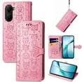 thumbnail image 1 of Funda Cartera FOXDOCK para Xiaomi Redmi A5 , Flip PU con Relieve de Gatos y Perros, Tarjetero y Soporte, 1 of 6