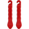 thumbnail image 1 of 2 Pcs Leviers de Pneu Robustes Cuillère Tube de Pneu de Vélo Outil Indispensable Accessoires de Réparation de Vélo de Route (Rouge), 1 of 5
